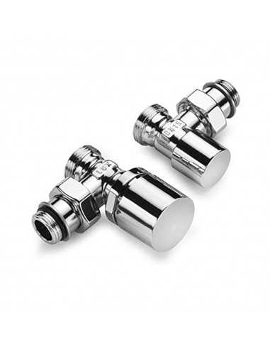 Detentore squadra termostatica cromo 1/2