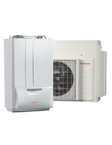 Victrix Hybrid caldaia e pompa di calore metano 24.1 + 3.98 kw