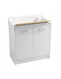 LAVATOIO DOMESTICA 60X60T BIANCO