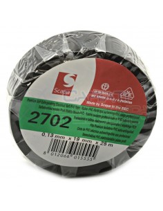 Nastro isolante 25x25 nero NS-12