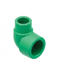 Gomito 90° fil. m. d.20x1/2" green