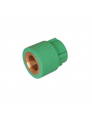 Giunto f.f. d.20x1/2" green