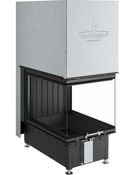 CAMINO A LEGNA TRIFACCIALE ARTE U-70H H 507 L 515 P 712