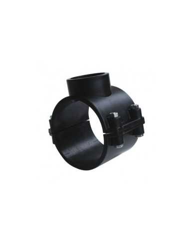 Presa a staffa d 20x1/2" per tubo PE - PVC
