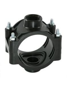Presa a staffa DOPPIA d 75x1"X1 per tubo