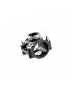PRESA A STAFFA C/ANELLO INOX D.40X1/2"