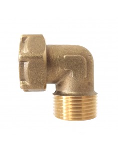 GOMITO 90° FM OTTONE D. 25 X 3/4" F-21 A2-21