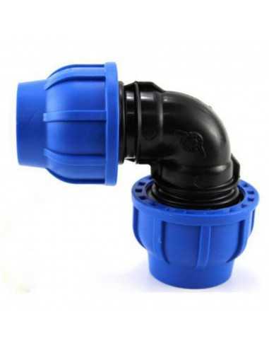 Gomito 90° compressione d.75