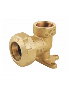 GOMITO 90° F FLANG. 1/2" X 14 O-RING D64 A-63