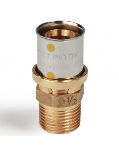 GAS RACCORDO MULTIST. M. 16X1/2 PRESS. D-20 A2-8