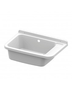 PILOZZO IN RESINA BIANCA 50X35X24