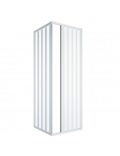 BOX DOCCIA 2 LATI SOFFIETTO RIDUCIBILE MOD. LORIS LUX CM 70X70