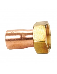 MEZZO BOCCHETTONE RAME FF C/DADO 3/4X18 xxxx 171-B