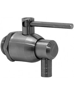 Rubinetto acciaio inox 18/10 d. 1/2" antigoccia