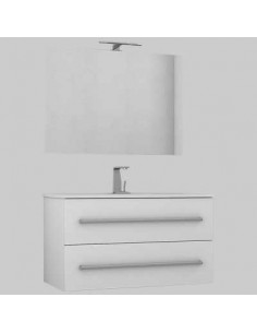 Compoasizione mobile Fiorano 74 bianco lucido