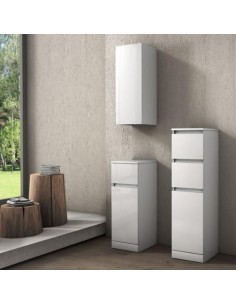 Pensile bianco lucido