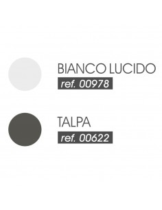 Composizione mobile Giulia cm 80 bianco lucido 2