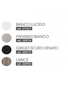 Compoasizione mobile Fiorano 74 bianco lucido 2