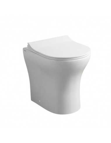 VASO FILO-MURO S/P SOLI RIMLESS BIANCO