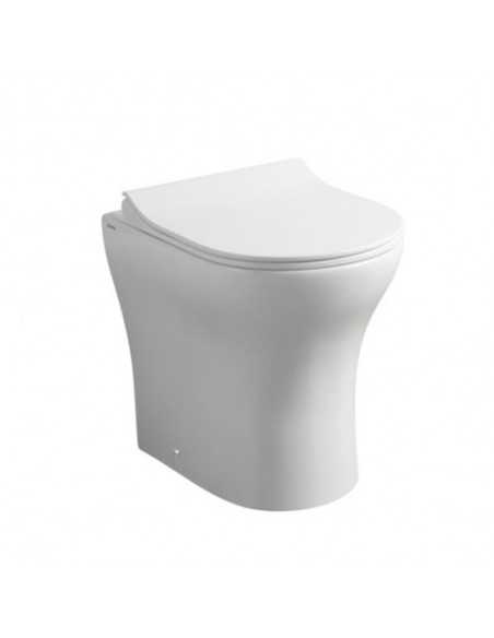 VASO FILO-MURO S/P SOLI RIMLESS BIANCO