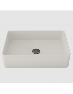 Lavabo da appoggio Emotion Bianco Puro finitura liscia 56X37Xh.130 2