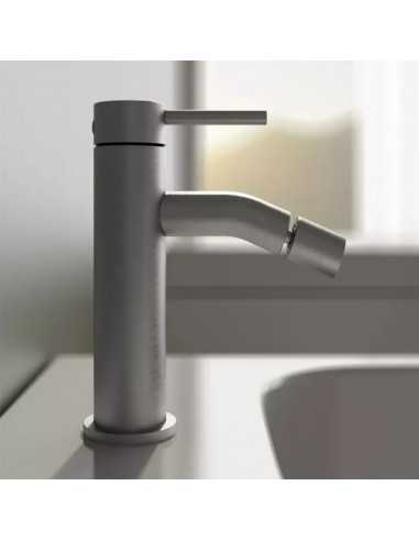 Mix per bidet con bocca erogazione orientabile Source 12 35 in acciaio AISI316L