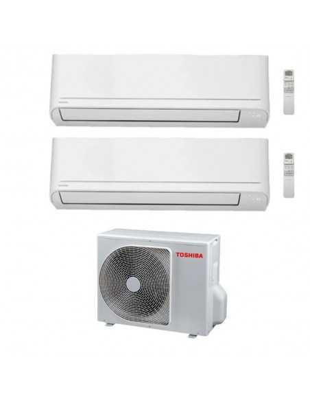 Unità esterna Toshiba 4,0 Kw + 2 Unità interne Classic 10000 BTU
